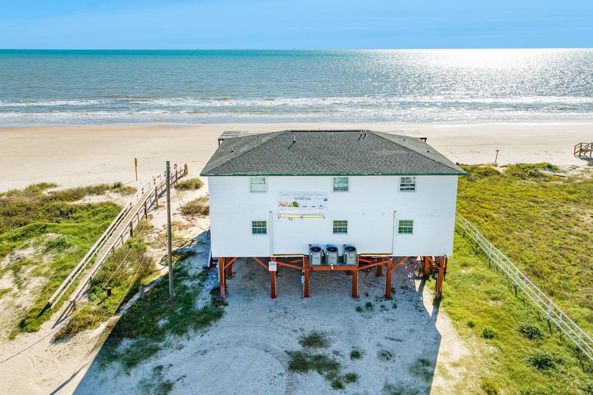 Unobstructed Oceanfront Sea Turtle Unit 2 Beach Pad! Surfside Beach Buitenkant foto